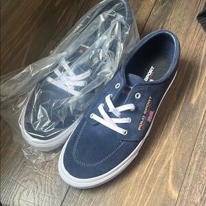Polo by Ralph Lauren Men's Navy Sneakers